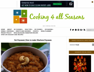 cooking4allseasons.blogspot.com screenshot