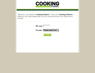 cookingchannel.viewerlink.tv screenshot