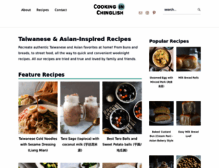 cookinginchinglish.com screenshot