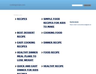 cookingrecipe.com screenshot