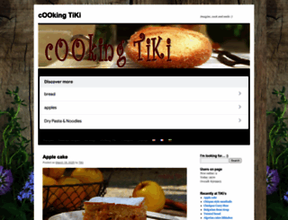 cookingtiki.com screenshot
