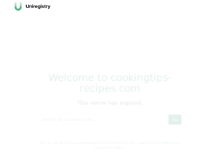 cookingtips-recipes.com screenshot