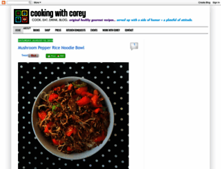 cookingwithcorey.info screenshot