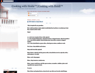 cookingwithheidi.com screenshot
