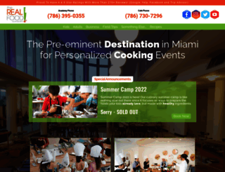 cookingwithkidsmiami.com screenshot