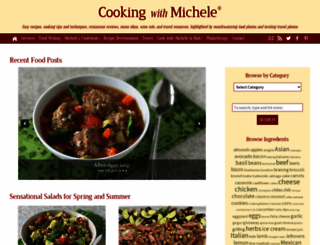 cookingwithmichele.com screenshot