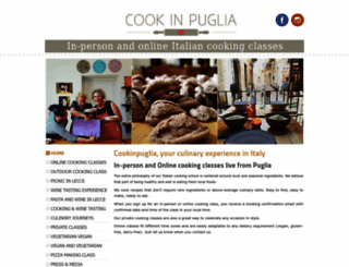 cookinpuglia.com screenshot