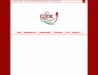 cookinvenice.com screenshot