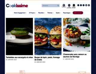 cookissime.com screenshot