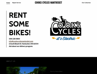 cookscyclesnantucket.com screenshot