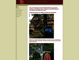 cookshopcapecod.com screenshot