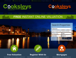 cooksleys.co.uk screenshot