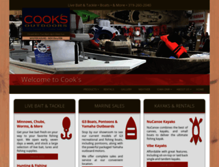 cooksoutdoors.com screenshot