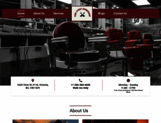 cookstreetbarbershop.com screenshot