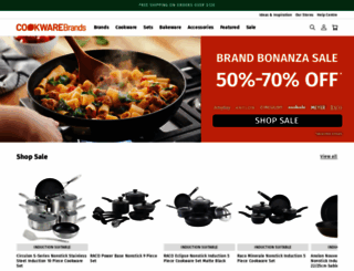 cookwarebrands.com.au screenshot