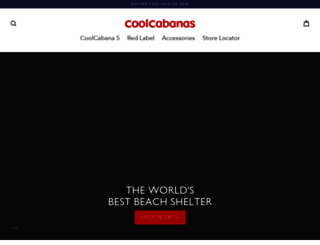 cool-cabanas.com screenshot