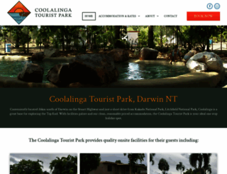 coolalingacaravanpark.com.au screenshot