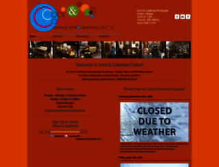 coolandcollectedantiques.com screenshot