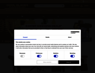 coolblades.co.uk screenshot