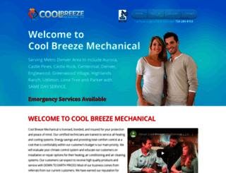 coolbreezellc.com screenshot