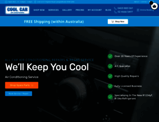 coolcarairconditioning.com.au screenshot