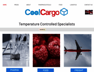 coolcargo.co.uk screenshot