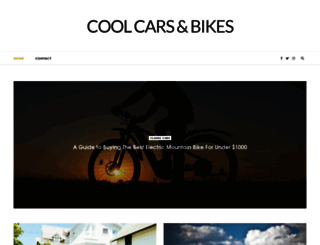 coolcarsandbikes.com screenshot