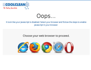 coolclean-responsive.dreamdomainz.com screenshot