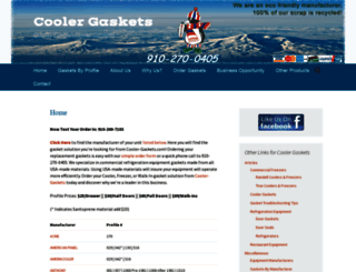 cooler-gaskets.com screenshot