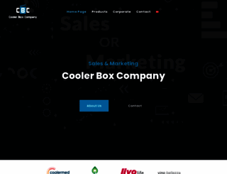 coolerboxcompany.com screenshot