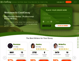 coolessay.com screenshot
