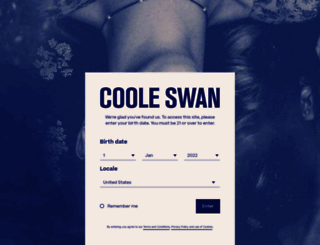 cooleswan.com screenshot