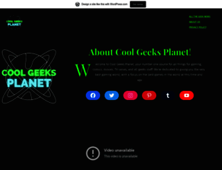 coolgeeksplanet.wordpress.com screenshot