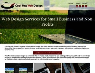 coolhatwebdesign.com screenshot