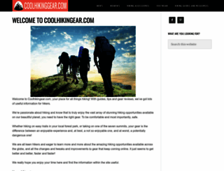 coolhikinggear.com screenshot
