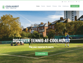 coolhurst.co.uk screenshot