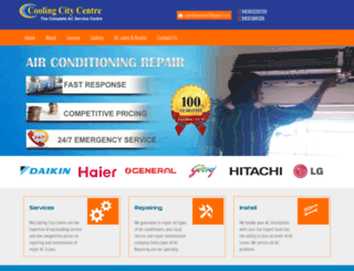 coolingcitycentre.in screenshot