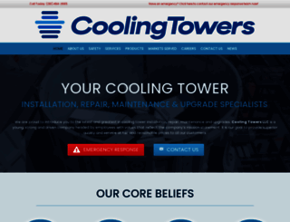 coolingtowersllc.com screenshot