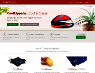 coolkippahs.com screenshot