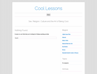 coollessons.wordpress.com screenshot