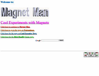 coolmagnetman.com screenshot