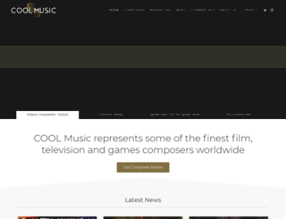 coolmusicltd.com screenshot