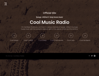 coolmusicradio.com screenshot