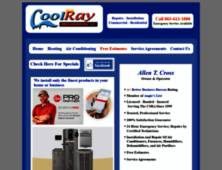 coolraymechanical.com screenshot