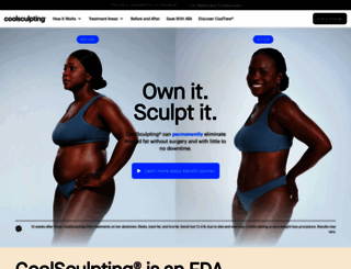 coolsculpt.com screenshot