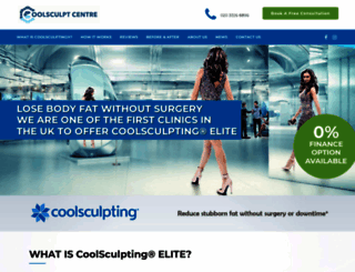 coolsculptcentre.co.uk screenshot