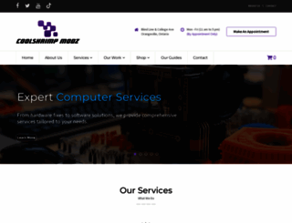 coolshrimpmodz.com screenshot