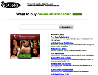 coolsocialservice.com screenshot