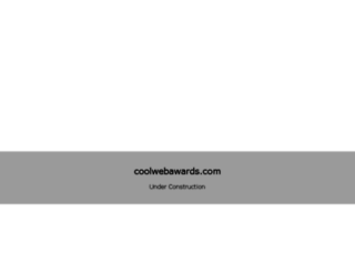 coolwebawards.com screenshot
