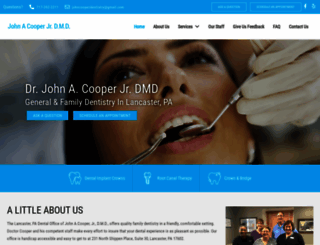 cooper-dentistry.com screenshot
